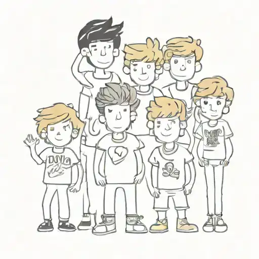 one direction band songs incorporated tattoo design idea