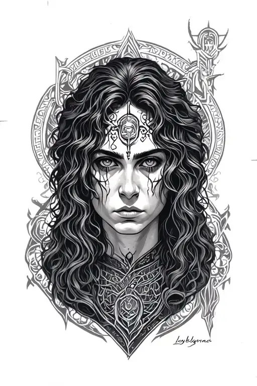 the movie labyrinth  tattoo design idea