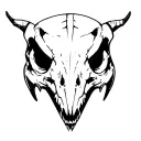"Dinosaur skull" motorcycle helmet tattoo design idea