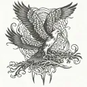 freedom, recovery, healing, learning from past,  tattoo design idea