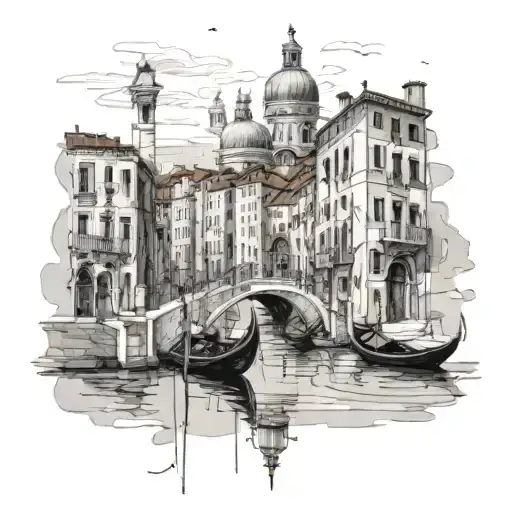 I imagine Venice tattoo design idea