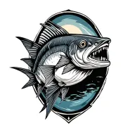 Barracuda tattoo design idea