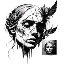 Cluster Headache tattoo design idea