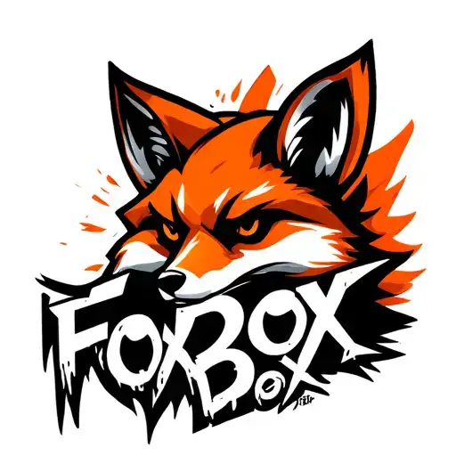 "Fox Box" "Fox Box" mobile battery logo for the military tattoo design idea