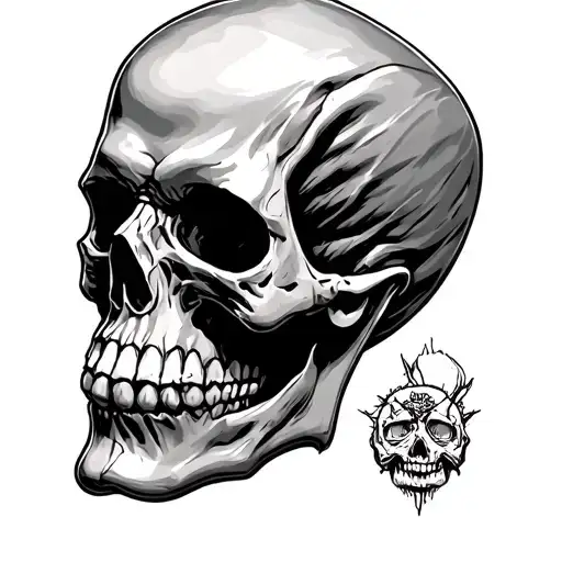 Vic Rattlehead tattoo design idea