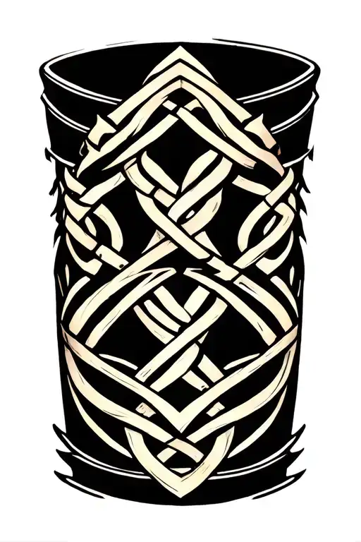 Celtic Band tattoo design idea