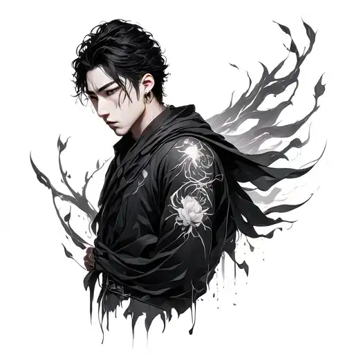 Solo leveling sung jin woo tattoo design idea
