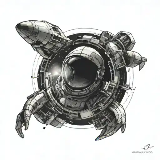 interstellar movie tattoo design idea