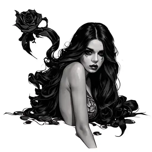 Slut tattoo design idea