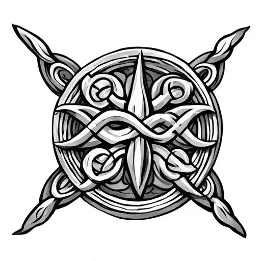 Symbols Family Celtic tattoo design idea