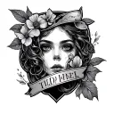 Around The Knee tattoo design idea