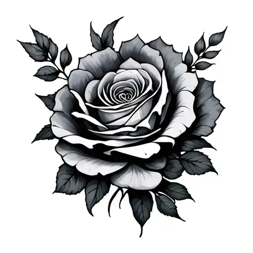 Wrap Around Ankle tattoo design idea