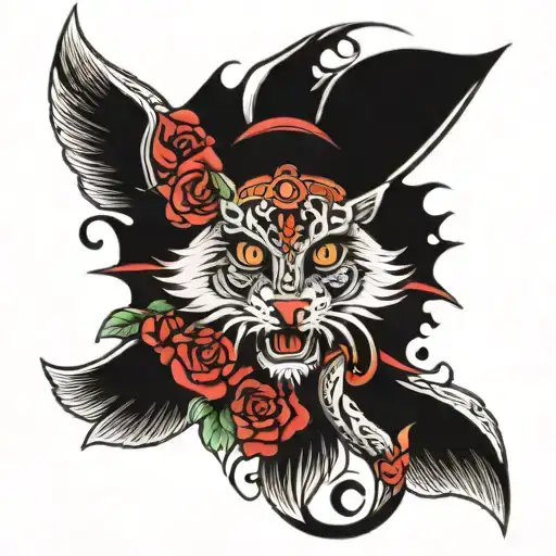 bingo tattoo design idea