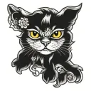 bingo tattoo design idea