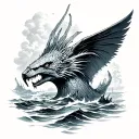 Atlantis tattoo design idea