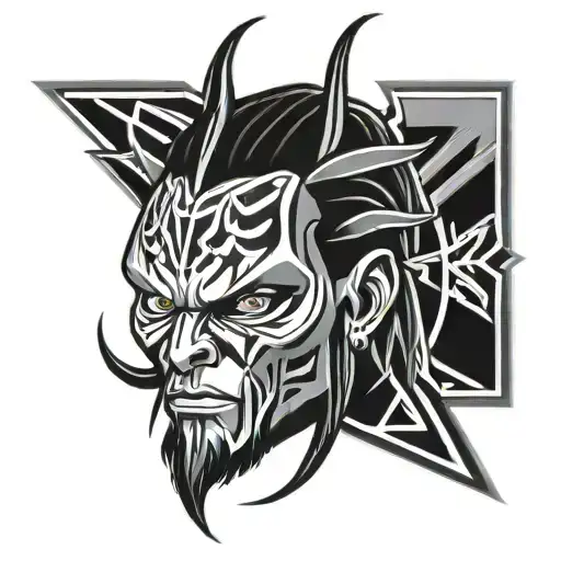 wwe Jeff hardy logo incorporated into the design tattoo design idea