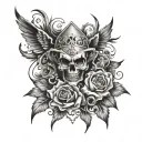 1986 tattoo design idea