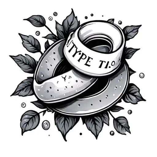 Type 1 Diabetes tattoo design idea