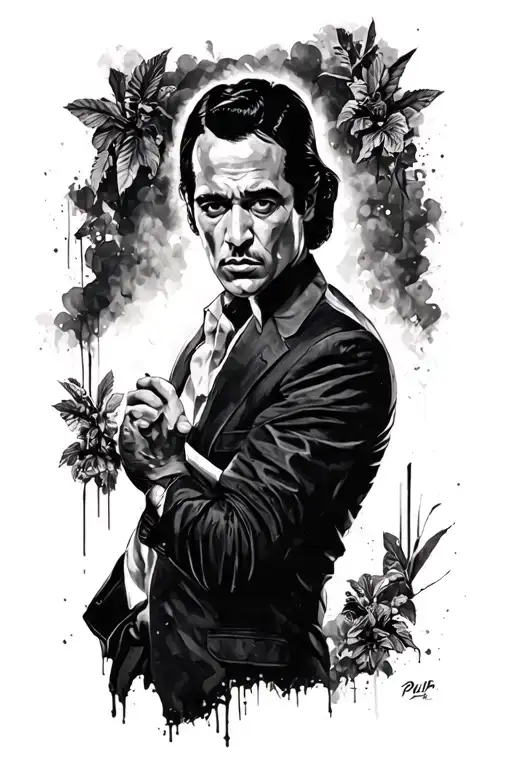 pulp fiction  tattoo design idea