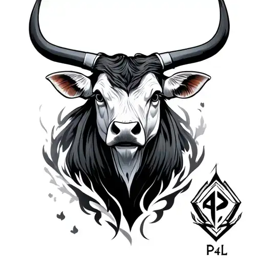 p4L taurus tattoo design idea