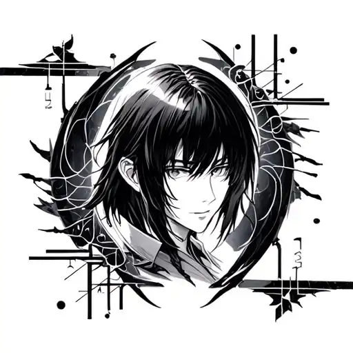 Morse Code geass: Lelouch tattoo design idea