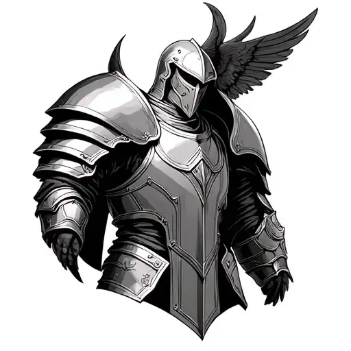 Full Armor Of God tattoo design idea