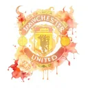 Manchester United devil tattoo design idea