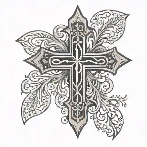 Nordic Cross tattoo design idea