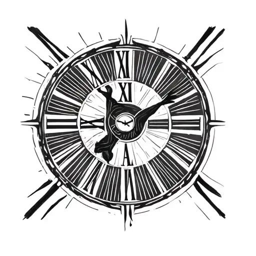 Roman numeral of november 10, 2003 combine of Psalm 86:15 minimal tattoo design idea