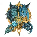 Percy Jackson tattoo design idea