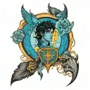 Percy Jackson tattoo design idea