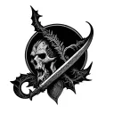 Elder Scrolls tattoo design idea