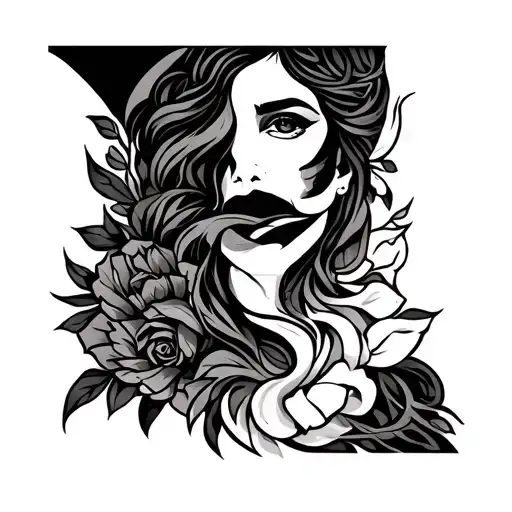 For the throat with an Iranian design tattoo design idea