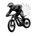 Mtb tattoo design idea