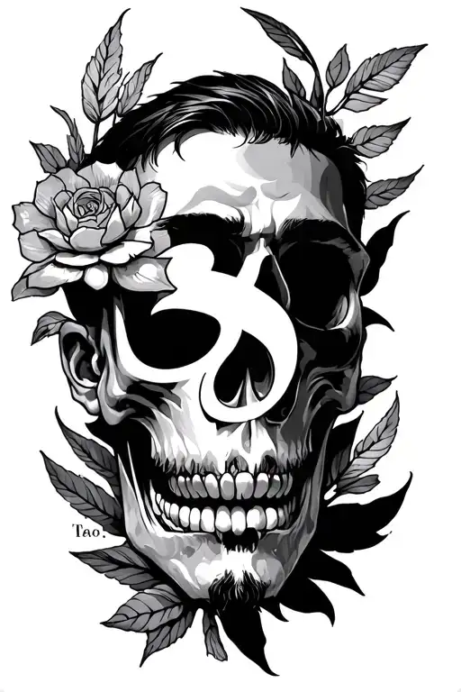 tattoos for man born 13 April 1981 numerological tattoo design idea