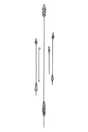 7 arrows tattoo design idea