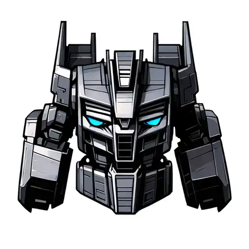 Optimus Prime tattoo design idea