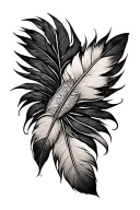 leather tooling, lilly, turquoise, Indian feather  tattoo design idea