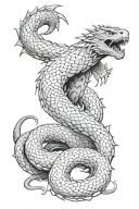 jormungandr tattoo design idea