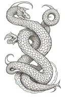 jormungandr tattoo design idea