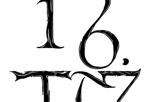 "16.16.7
TN" tattoo design idea