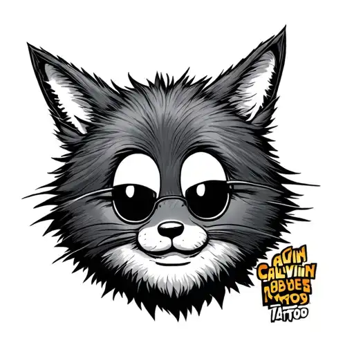 calvin hobbes inspired tattoo tattoo design idea