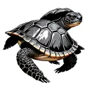 3 Turtle tattoo design idea