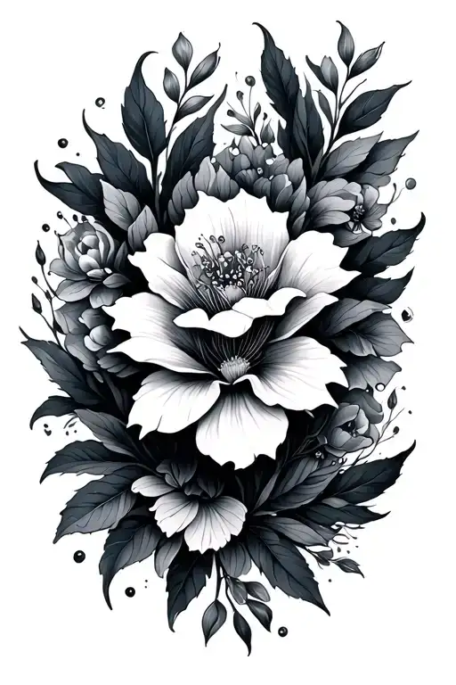 Healing tattoo design idea