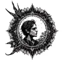 LONER tattoo design idea