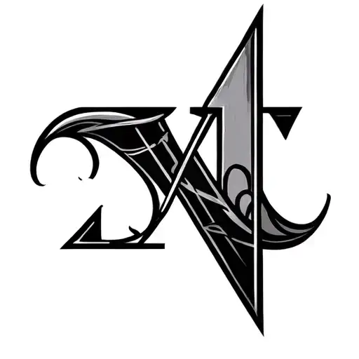 1986 In Roman Numerals tattoo design idea