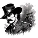 Doc Holliday tattoo design idea