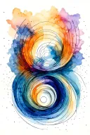 Abstract. lines that point a ways we imagine.travel, thin lines. Vitruvio Men, discover, fibonacci sequence tattoo design idea