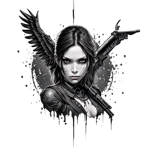 Resident Evil 4 tattoo design idea