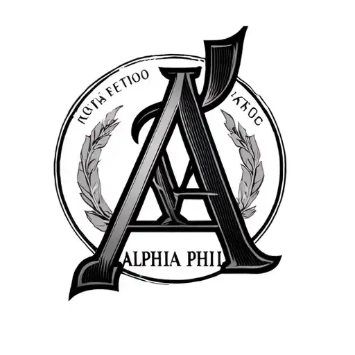 Alpha phi alpha tattoo design idea